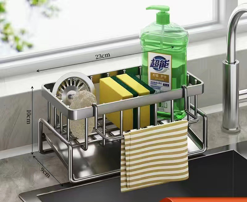Giá Thép Để Bọt Biển Bồn Rửa Chén