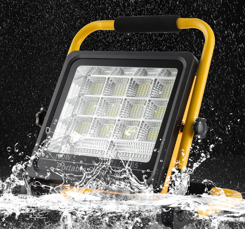 Đèn Pha LED Năng Lượng Mặt Trời 50W