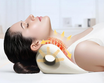 Gối Massage Kê Cổ Công Thái Học