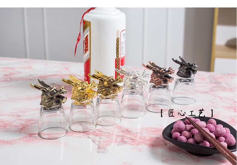 Bộ Ly Rượu 12 Con Giáp