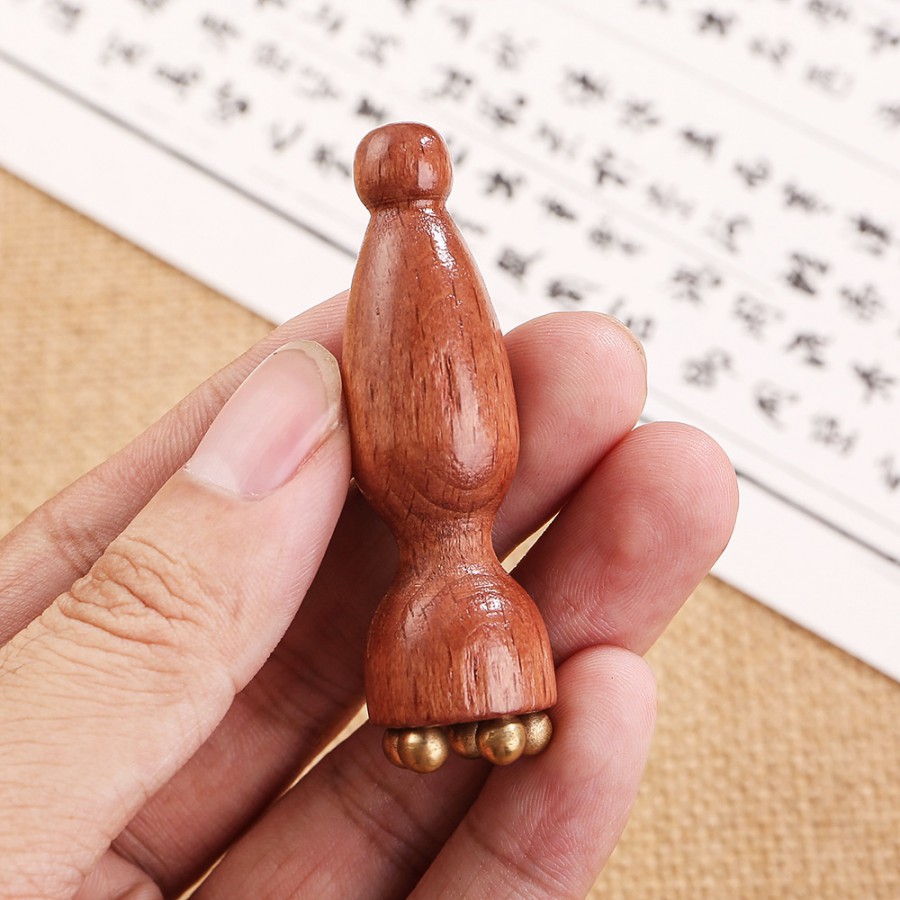 Dụng cụ massage mặt băng gỗ