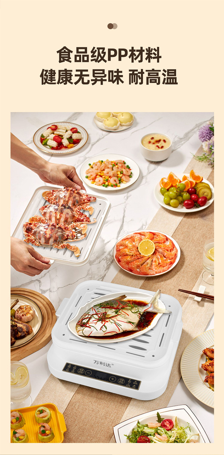 Nồi Hấp 3 Tầng Đa Năng 32L